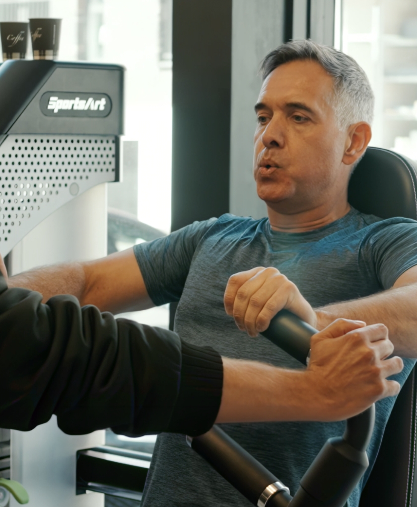 Jouw personal trainer is streng voor je.